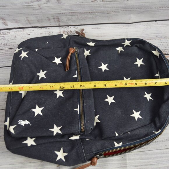 Polo Ralph Lauren Navy Blue Stars USA Backpack Rucksack NWT RARE - Picture 12 of 16
